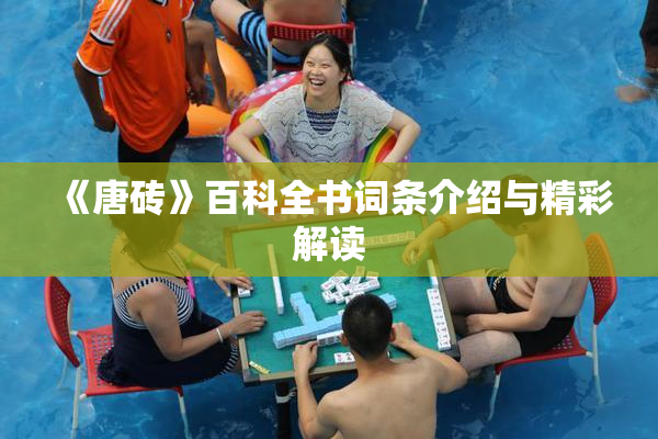 《唐砖》百科全书词条介绍与精彩解读