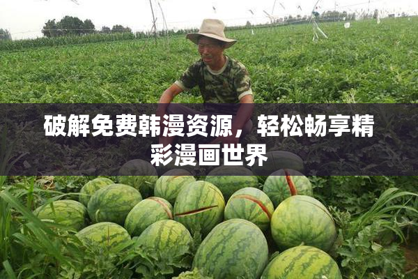 破解免费韩漫资源，轻松畅享精彩漫画世界