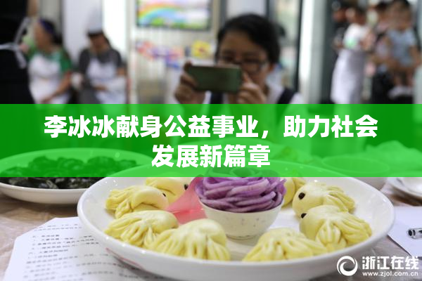 李冰冰献身公益事业，助力社会发展新篇章