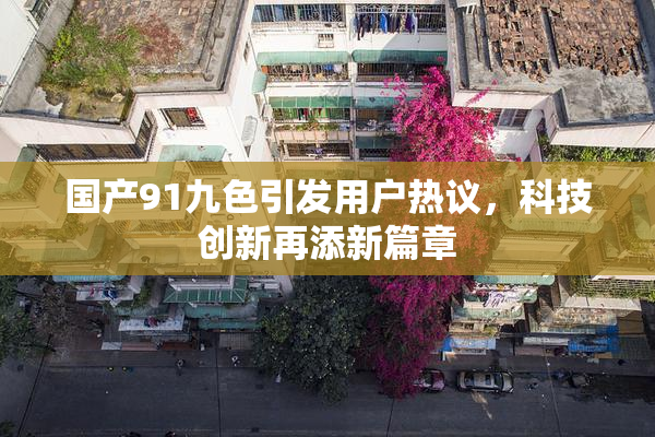 国产91九色引发用户热议，科技创新再添新篇章