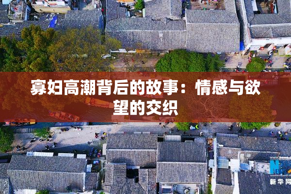 寡妇高潮背后的故事：情感与欲望的交织
