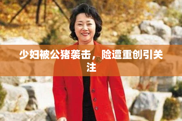 少妇被公猪袭击，险遭重创引关注