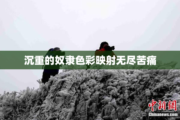 沉重的奴隶色彩映射无尽苦痛