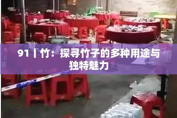 91丨竹：探寻竹子的多种用途与独特魅力