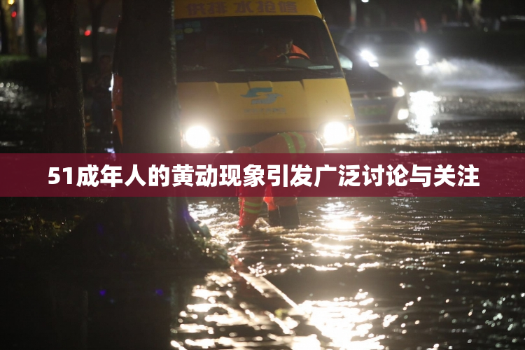 51成年人的黄动现象引发广泛讨论与关注
