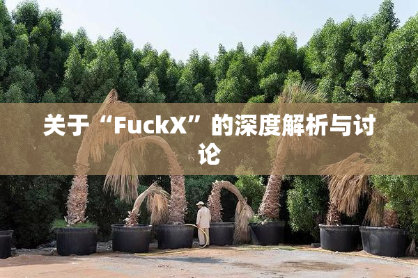 关于“FuckX”的深度解析与讨论