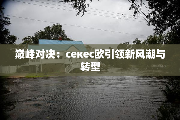 巅峰对决：ceкес欧引领新风潮与转型