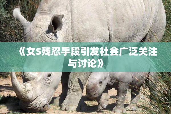 《女S残忍手段引发社会广泛关注与讨论》