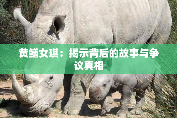 黄鳝女琪：揭示背后的故事与争议真相