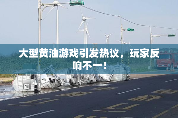 大型黄油游戏引发热议，玩家反响不一！