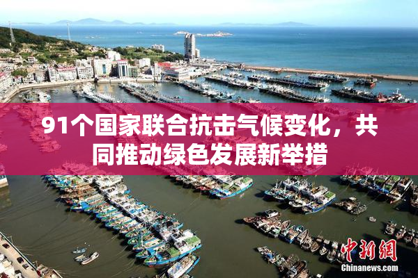 91个国家联合抗击气候变化，共同推动绿色发展新举措
