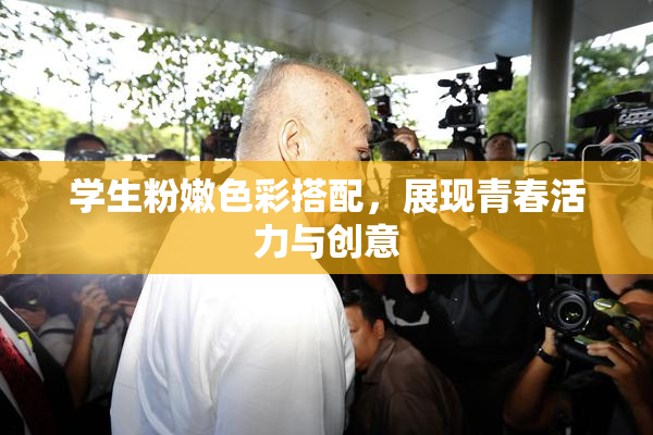 学生粉嫩色彩搭配，展现青春活力与创意