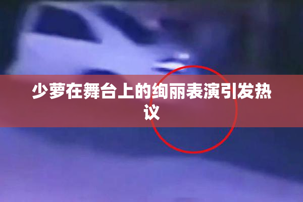 少萝在舞台上的绚丽表演引发热议