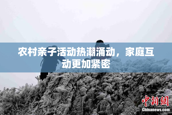 农村亲子活动热潮涌动，家庭互动更加紧密