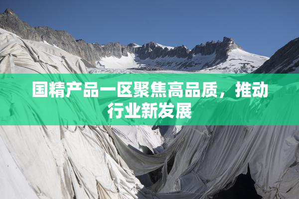 国精产品一区聚焦高品质，推动行业新发展