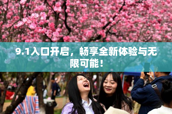 9.1入口开启，畅享全新体验与无限可能！