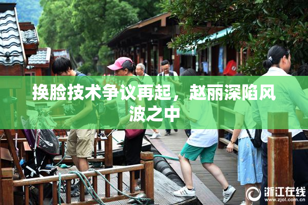 换脸技术争议再起，赵丽深陷风波之中