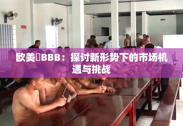 欧美槡BBB：探讨新形势下的市场机遇与挑战