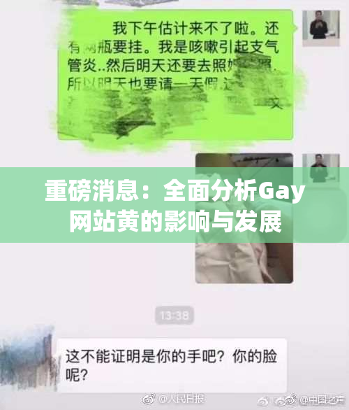 重磅消息：全面分析Gay网站黄的影响与发展