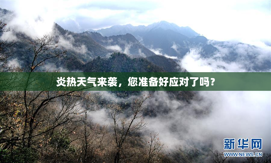 炎热天气来袭，您准备好应对了吗？