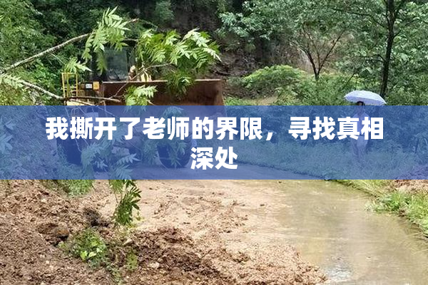 我撕开了老师的界限，寻找真相深处