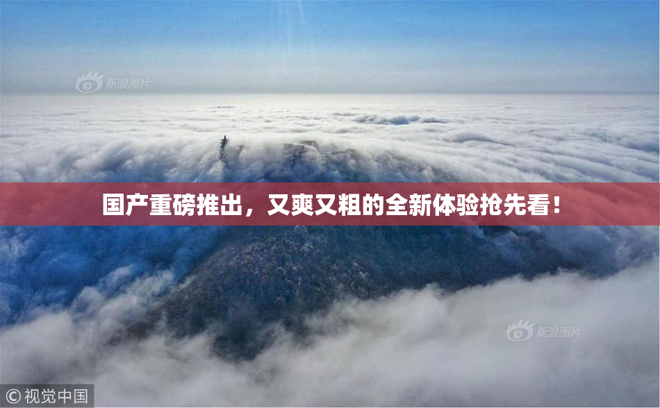国产重磅推出，又爽又粗的全新体验抢先看！