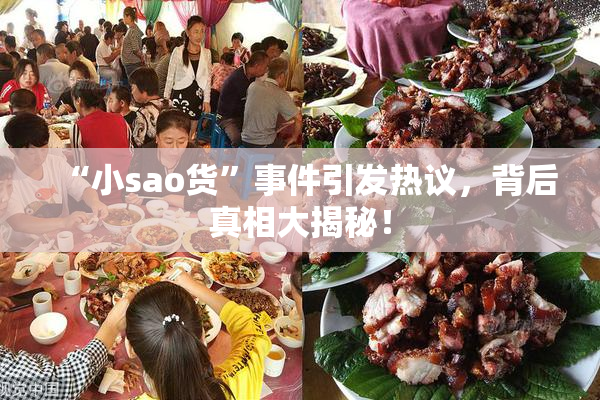 “小sao货”事件引发热议，背后真相大揭秘！