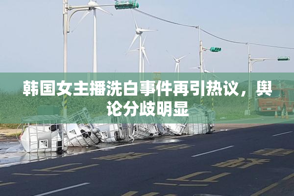 韩国女主播洗白事件再引热议，舆论分歧明显