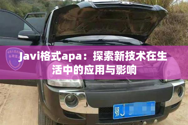 Javi格式apa：探索新技术在生活中的应用与影响