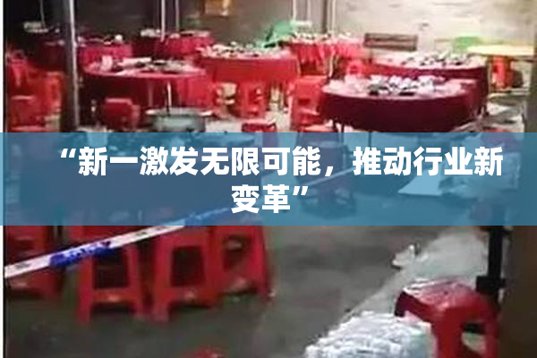 “新一激发无限可能，推动行业新变革”