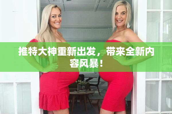 推特大神重新出发，带来全新内容风暴！