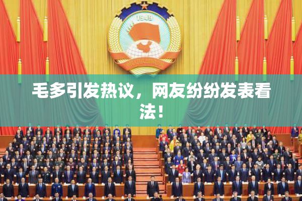 毛多引发热议，网友纷纷发表看法！