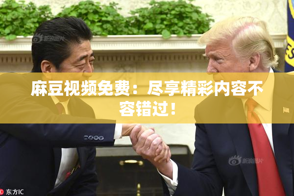 麻豆视频免费：尽享精彩内容不容错过！