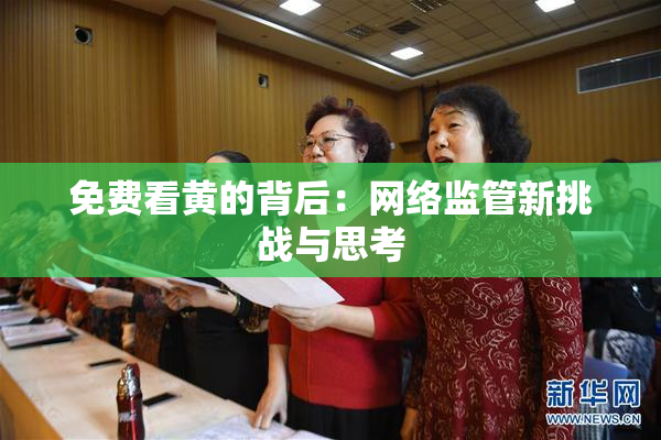 免费看黄的背后：网络监管新挑战与思考