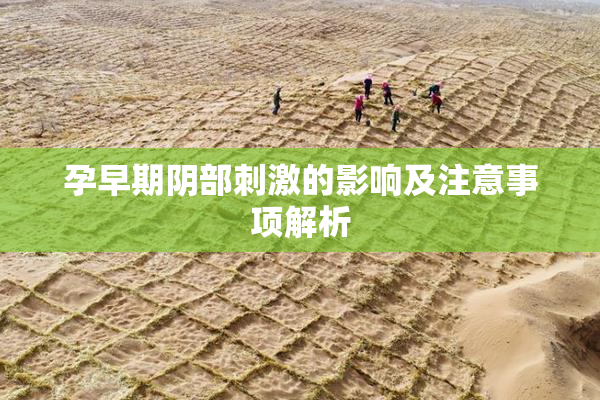 孕早期阴部刺激的影响及注意事项解析