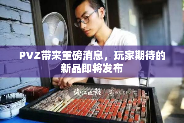 PVZ带来重磅消息，玩家期待的新品即将发布