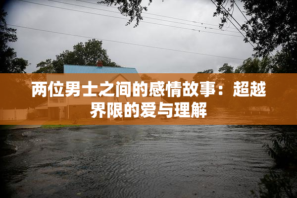 两位男士之间的感情故事：超越界限的爱与理解