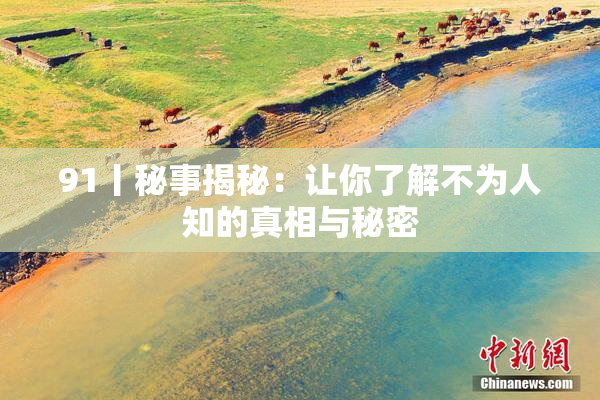 91丨秘事揭秘：让你了解不为人知的真相与秘密