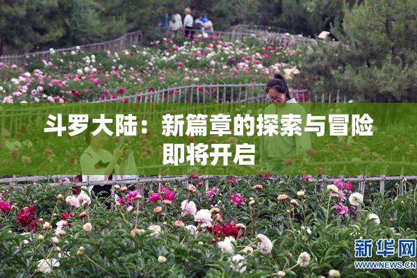 斗罗大陆：新篇章的探索与冒险即将开启