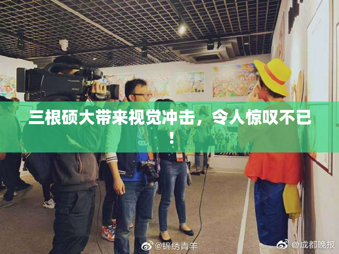 三根硕大带来视觉冲击，令人惊叹不已！