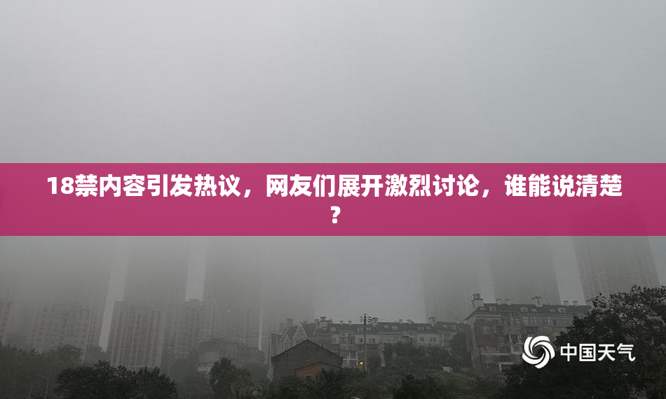 18禁内容引发热议，网友们展开激烈讨论，谁能说清楚？