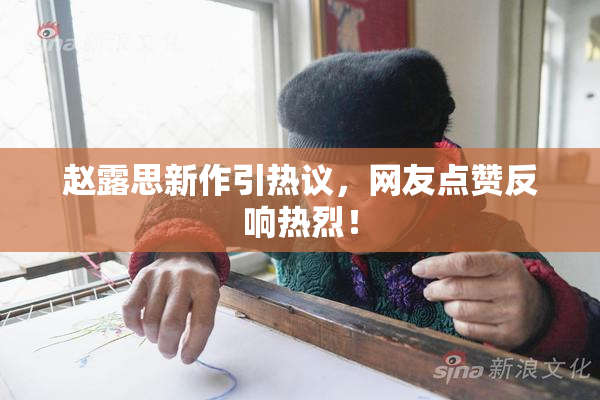 赵露思新作引热议，网友点赞反响热烈！