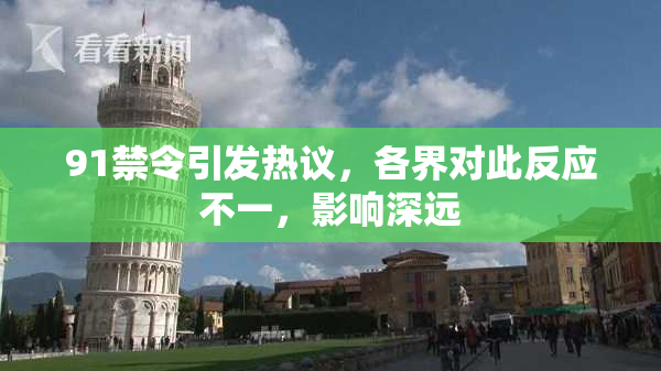 91禁令引发热议，各界对此反应不一，影响深远