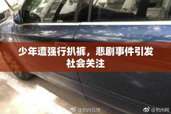 少年遭强行扒裤，悲剧事件引发社会关注