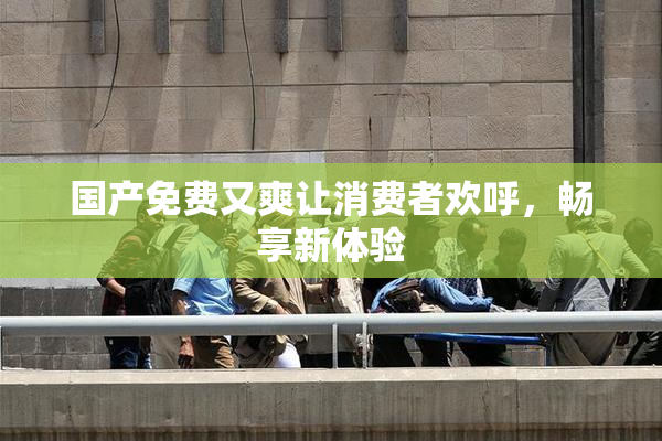 国产免费又爽让消费者欢呼，畅享新体验
