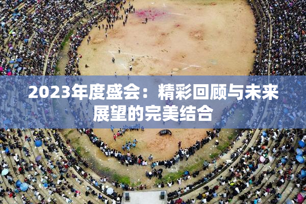 2023年度盛会：精彩回顾与未来展望的完美结合