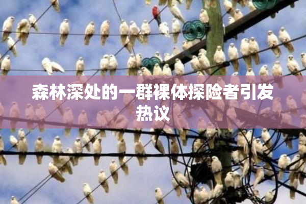 森林深处的一群裸体探险者引发热议