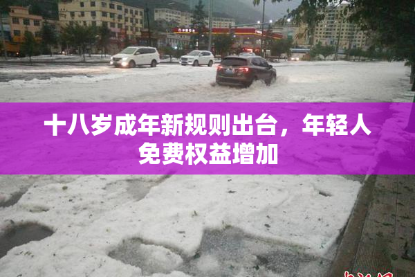 十八岁成年新规则出台，年轻人免费权益增加