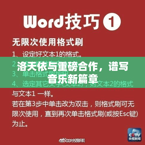 洛天依与重磅合作，谱写音乐新篇章