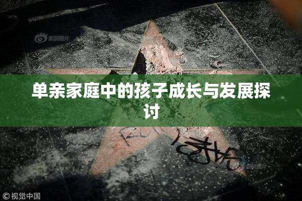 单亲家庭中的孩子成长与发展探讨